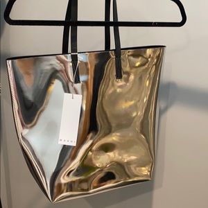 NWT Marni metallic tote